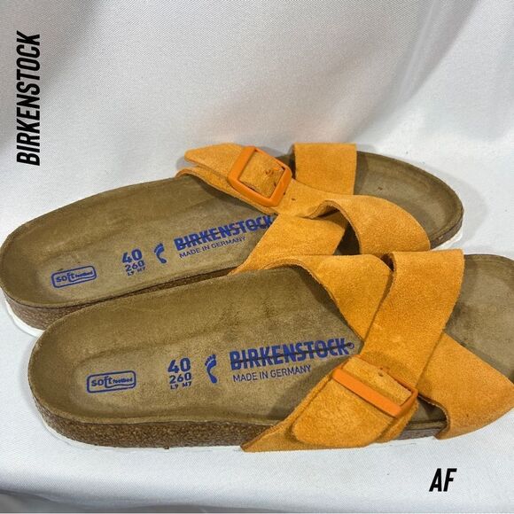 BIRKENSTOCK SIENNA SOFT FOOTBED IN RUSSET NEW SIZE 40 - Picture 4 of 5